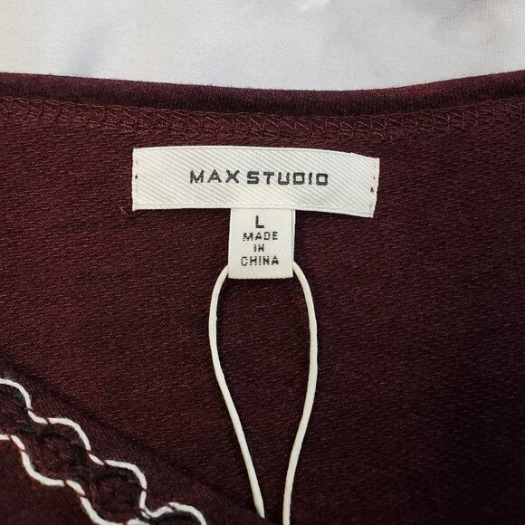 Max Studio Long Sleeve Dress Size Large - Picture 6 of 10